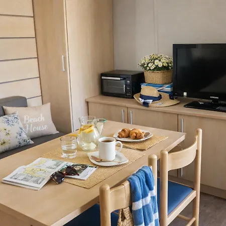 Ferienhaus Mobilhome Olivier - Avec Piscine A Port-la-Nouvelle